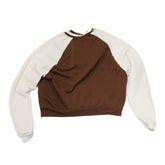 FLEECE BOMBER JACKET BROWN / IVORY Assorted Sizes - 2 pcs Size Sm. UPC # # 622793464922 - 4 pcs Med. UPC # 6227934464939 - 3pcs Lg. UPC # 622793464946 - 2 XL UPC # 622793464953